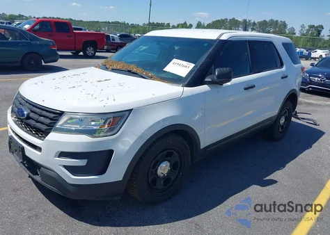 2017 Ford Police Interceptor from USA, damaged, VIN 1FM5K8ARXHGA04700